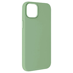 Avizar Coque pour iPhone 15 Plus Semi-rigide Soft-touch Fast Cover Vert pâle