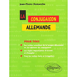 La conjugaison allemande