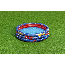 Piscine Gonflable pour Enfants Bestway Spider Man Ø122x30 cm Plus de 2 Ans