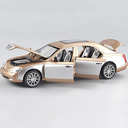 Universal 1/32 Simulation Acoustique et Lumière Retour au Salon Jouets Cadeaux pour Enfants | Voiture Jouet Moulée Sous Pression(Argent)