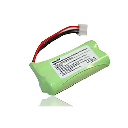 Vhbw batterie Ni-MH 600mAh 2.4V pour PHILIPS Aleor 300, DECT 211, DECT 215, DECT 215 Trio etc. Remplace 2HR-AAAU, H-AAA600X2