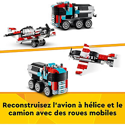 Acheter 31146 Le camion remorque avec hélicoptère LEGO® Creator