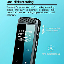 Dictaphone HD Réduction De Bruit 16GB Enregistrement Vocal Haute Sensibilité YONIS