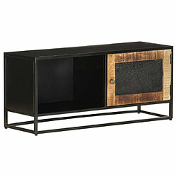 Maison Chic Meuble TV scandinave - Banc TV pour salon 90x30x40 cm Bois de manguier brut -MN87570