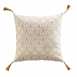 Paris Prix Coussin Déco Imprimé Rafina 40x40cm Beige