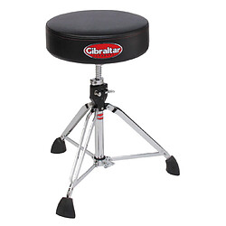 Gibraltar 9608 Drummer Throne Siège pour batteur - Trépied double - Assise vinyle réglable 51-70 cm