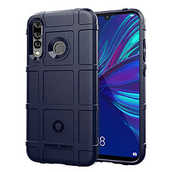 Wewoo Coque Étui de protection en silicone antichoc robuste pour Huawei P Smart + 2019 bleu