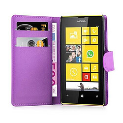 Cadorabo Coque Nokia Lumia 520 / 521 Etui en Violet