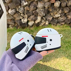 GUPBOO Airpods Coque Housse Étui Protecteur Compatible pour AirPods Pro-casque moto personnalisé