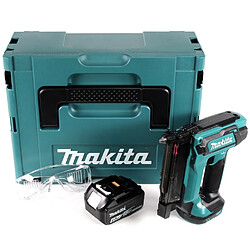 Makita DPT 353 M1J 18 V Li-Ion Cloueur sans fil en coffret Makpac + 1x Batterie 4,0 Ah - sans Chargeur