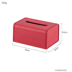 Acheter Universal Porte-mouchoirs Décoration maison Moderne pliable Mouchoirs Boîte de serviettes de table de cuisine Boîte de mouchoirs(Rouge)