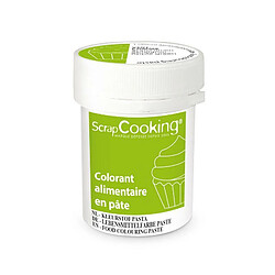 Scrapcooking Colorant alimentaire en pâte 20 g - Vert pomme