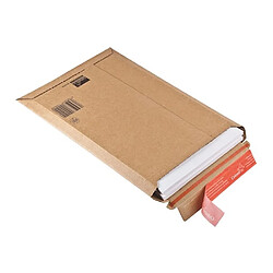 ColomPac Pochette d'expédition carton 23,5 x 34 x 3,5 cm - Lot de 20