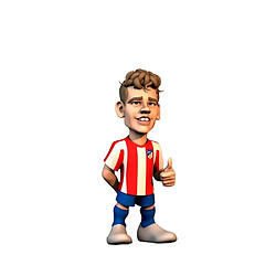 MINIX Figurine Griezmann d'Atlético de Madrid en PVC 12 cm Rouge