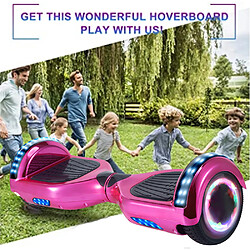 YOMME MOBILITÉ Hoverboard 6.5" Rose Chromé pas cher