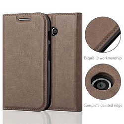 Cadorabo Coque Motorola MOTO E1 Etui en Brun