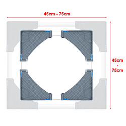 Avis Base à roulettes Maisach pour lave-linge et réfrigérateur ajustable en taille [en.casa]