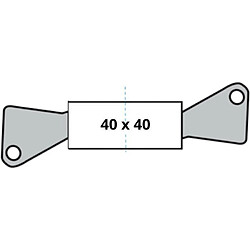 Cylindre de Serrure - YALE - YC2100 - Débrayable - 40x40 mm - 10 Goupilles - 5 Clés réversibles - Nickelé pas cher