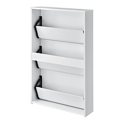 Acheter Meuble à Chaussure Lund Miroir 103 x 63 x 17cm Blanc [en.casa] Lund Miroir