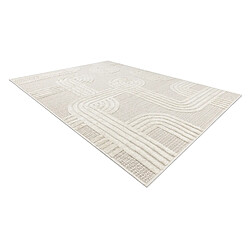 Avis RUGSX Tapis SANTO SIZAL 1001 géométrique blanc 200x290 cm