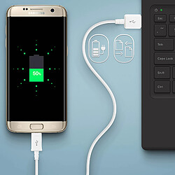 Acheter Câble Micro-USB USB Original Samsung 1m - Charge & Synchro - Blanc