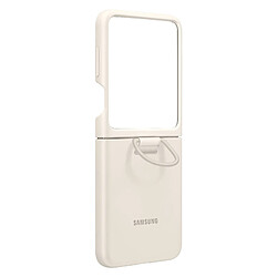 Coque Officiel Samsung Z Flip 5 Crème