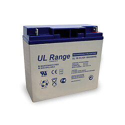 Batterie plomb étanche UL18-12 Ultracell 12v 18ah