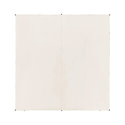 Beliani Voile d'ombrage 300 x 300 cm blanc cassé LUKKA 