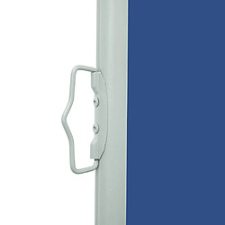 Avis vidaXL Auvent latéral rétractable de patio 170x300 cm Bleu