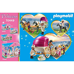 Playmobil® 70449 Calèche et couple royal, Playmobil Princess pas cher