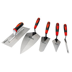 Draper Tools Ensemble de truelle 5 pièces en acier au carbone 69153