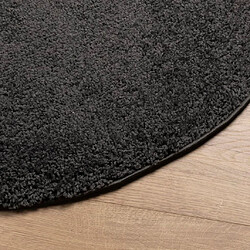 Avis vidaXL Tapis shaggy PAMPLONA poils longs moderne anthracite Ø 280 cm