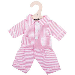 Bigjigs Toys Pyjama Rose - Poupée Douce 34 cm