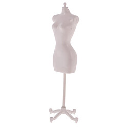 Acheter 2pcs Porte-manteau Modèle Porte-vêtements Mannequin Buste de Couture Support Display pour Poupées Dolls