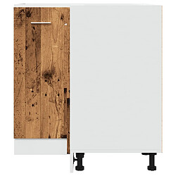 Avis vidaXL Armoire de cuisine vieux bois 75,5x75,5x81,5 cm bois ingénierie