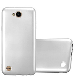 Cadorabo Coque LG X POWER 2 Etui en Argent