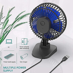 Ventilateur De Bureau Meilleur Refroidissement Ventilateur Portable Silencieux à Flux D'Air Parfait Et puissant Pour Table De Bureau pas cher