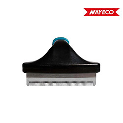 Brosse de toilettage NAYECO - Taille moyenne - Bleu