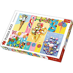 trefl- Puzzle Bonbons préférés 500 pièces, 37335, Multicolore