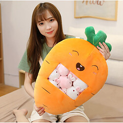 Acheter Universal 40 cm peluche mignonne carotte oreiller fruit enfant jouet kawaï cadeau d'anniversaire | oreiller de luxe