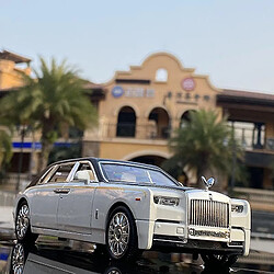 Universal (Blanc 2) 1: 24 Rolls-Royce Phantom Alliage Voiture Modèle Die Casting Voiture Jouet Voiture Haute Simulation Jouet Enfant