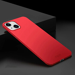 Mofi Coque en TPU surface givrée rouge pour votre Apple iPhone 13 6.1 pouces