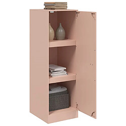 Acheter vidaXL Buffet rose 34,5x39x107 cm acier