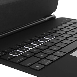 Avizar Coque Clavier Bluetooth QWERTY Noir pour iPad 10.9 (2022), Support Magnétique pas cher