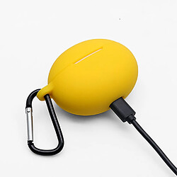 Coque en silicone anti-poussière jaune pour votre Huawei FreeBuds 4i