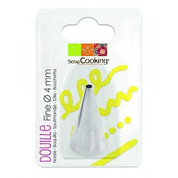 Scrapcooking Douille à pâtisserie en inox - Fine Ø 4mm