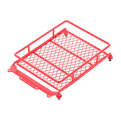 Avis Panier de support de bagage de toit de transporteur de fret en métal pour la voiture modèle RC 1/10 rouge