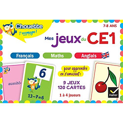 Mes jeux du CE1, 7-8 ans : lecture, maths, anglais