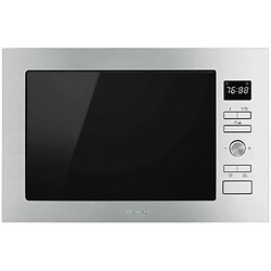 Avis Smeg Micro ondes Grill Encastrable FMI425X, 25 litres , gril, Electromécanique