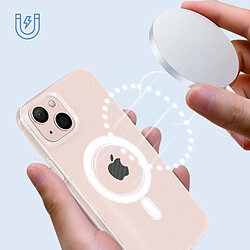 Avis Avizar Coque MagSafe iPhone 13 Antichoc avec Cercle magnétique Transparent